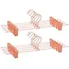Image de 10 Cintres pinces rose gold