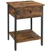 Image de Table de chevet tiroir industriel