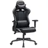 Image de Fauteuil de bureau avec accoudoirs, Noir