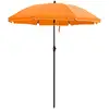Image de Parasol de jardin protection solaire, Orange / Ø 1,6 m