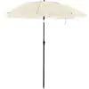 Image de Parasol de jardin protection solaire, Beige / Ø 1,6 m