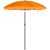 Image de Parasol de jardin protection solaire, Orange / Ø 2 m