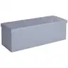 Image de Banc de rangement pliable, Gris