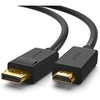 Image de Câble DisplayPort vers HDMI 4K UHD Adaptateur DP vers HDMI 1080P Connecteus Plaqués Or