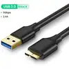 Image de UGREEN Câble USB-A vers Micro USB-B/1m/Noir#