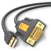 Image de Câble Série USB 2.0 vers RS232 DB9 Mâle à Mâle, 2m