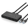 Image de Hub USB 3.0 4 ports UG-SWI2IN4-US216 Noir