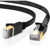 Image de Câble Ethernet CAT 7 Plat Réseau RJ45 Haut Débit 10Gbps 600MHz UFTP 8P8C, 5m
