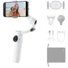 Image de Insta360 Flow 2 Pro Creator Bundle Blanc - Cardan pliable pour téléphone AI, DockKit, suivi panoramique à 360°, mode d'inclinaison libre, trépied/perche à selfie intégré, stabilisateur de voyage en occasion ou reconditionné