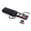 Image de Etui Lecteur de Cartes haute vitesse SD Createmate Noir