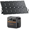 Image de Kit Premium 200 V2(AC270P) avec Panneau Solaire 500W - 2073.6Wh, Générateur solaire 4x2700W
