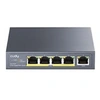 Image de Cudy GS1005P commutateur réseau Gigabit Ethernet (10/100/1000) Connexion Ethernet, supportant l'alimentation via ce port (PoE) Gris