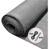 Image de Brise vue occultant en HDPE 90g/m² 1.5x10m avec attaches de fixation gris