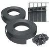 Image de vounot® Kit de lamelles Occultantes PVC 150m x 4.7cm 300 Clips Brise Vue de Qualité Bandes de Protection pour Panneau Grillagé Clôtures Rigides Gris en occasion ou reconditionné