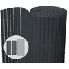 Image de vounot® Canisse en PVC Brise Vue Ultra Renforcé avec Attaches de Fixation Double Face pour Jardin Balcon et Terrasse Résistante à la Corrosion et aux Intempéries 90x300cm Gris en occasion ou reconditionné