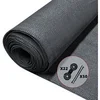 Image de Brise vue occultant en HDPE 150g/m² 1x10m avec attaches de fixation anthracite