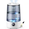 Image de Homvana Humidificateur d'Air bébé, 3.6 L Cool Mist Top-Fill, 16dB Silencieux, 34H Durable Humidificateu Chambre, Plante, BPA Free Avec Plusieur Modes d'humidité, 7 Color Light, Diffuseur (Gris) en occasion ou reconditionné