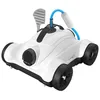Image de WYBOT Grampus 400 Robot Piscine, Super Aspiration 150W, Double Moteur, 3 Options de Durée de Travail, Angle de Buse Réglable, Adapté aux Piscines à Fond Plat en occasion ou reconditionné