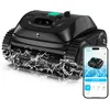 Image de WYBOT C1 Robot Piscine Fond et Parois 150 Min Aspirateur Piscine avec Planification Intelligente des itinéraires, Nettoyage entièrement Automatique du Sol, 150m² Nettoyage Rapide(Vert Noir) en occasion ou reconditionné