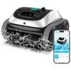 Image de WYBOT C1 Robot Piscine Fond et Parois 150 Min Aspirateur Piscine avec Planification Intelligente des itinéraires, Nettoyage entièrement Automatique du Sol, 150m² Nettoyage Rapide(Vert blanc) en occasion ou reconditionné