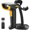 Image de 2D Douchette Code Barre avec Support Intelligent, Lecteur Code Barre sans Fil, QR Code Scanner Code Barre avec APP et SDK