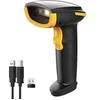 Image de Scanner Code Barre Bluetooth, Lecteur Code Barre sans Fil Portable, Douchette Code Barre 1D 2D QR Code avec APP et SDK