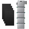 Image de Système de stockage d'énergie solaire SolarFlow 2400 Pro - 2400W AC - 2.4-16.8kWh - 4 Panneaux Bifaciaux 450W - 4 Batteries AB3000L - IP65