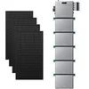 Image de Batterie Solaire SolarFlow 2400 Pro - 2400W AC, PV 4800W, 14.40 kWh (5xAB3000L), 4x Panneau Bifacial 450W, IP65