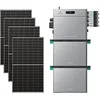 Image de Centrale solaire avec stockage SolarFlow 2400 Pro - 2400W AC, 4800W PV, 5.76 kWh, 4x500W Panneau Bifacial