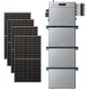 Image de Batterie Solaire SolarFlow 2400 Pro 2400W AC PV 4800W 2.4-16.8kWh IP65 avec 3 Batteries AB3000L et 4 Panneaux Bifaciaux 500W Verre 196x152.5 cm