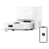 Image de Aspirateur robot D20 Pro Plus avec fonction de lavage et serpillère relevable, puissance d'aspiration de 13 000 Pa, navigation LDS, brosse DuoRoller,