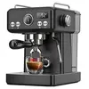 Image de Machine à café expresso semi-automatique H10A Mousseur à lait à pression de 19 bars Température réglable Pichet de 350 ml Noir adamantin