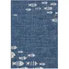 Image de Tapis moderne bleu 200x280 cm