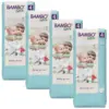 Image de Bambo Nature Couche Taille 4 7-14kg Tall Pack 48 unités Lot de 4