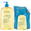Image de Bioderma Atoderm Huile de Douche Apaisante Peaux très Sèches Atopiques famille et éco-recharge 1L