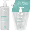Image de SVR Physiopure Eau Micellaire 400ml + Eco-Recharge 400ml Peaux Mixtes et Sensibles