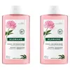 Image de Klorane Pivoine Shampoing Apaisant Cuir Chevelu Sensible Lot de 2 x 400ml