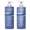 Image de Uriage Bébé 1ère Eau Nettoyante Apaisante Visage Corps 500ml + Uriage Bébé 1er Lait Hydratant Visage Corps 500ml