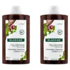 Image de Klorane Quinine Edelweiss Shampoing Fortifiant Lot de 2 x 400ml