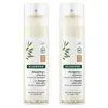 Image de Klorane Duo Spray Shampoing Sec Teinté Extra Doux Avoine & Céramide Cheveux Châtains à Bruns Lot de 2 x 150ml