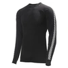 Image de T-shirt manches longues HH Lifa Stripe Crew Noir Taille S
