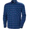 Image de Helly Hansen - Lokka Flannel LS Shirt - Chemise homme Ocean Classic - M