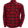 Image de Helly Hansen - Lokka Flannel LS Shirt - Chemise homme Red - M