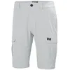 Image de Helly Hansen - HH QD Cargo Shorts - Short randonnée homme Grey Fog - US 48 - Entrejambe 11"