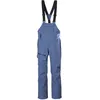 Image de Helly Hansen - Helly Hansen Powderqueen Bib Pant - Salopette ski femme Deep Fjord Denim - XL