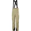 Image de Helly Hansen - Helly Hansen Verglas Backcountry Bib Pant - Salopette ski femme Pebble - XL