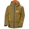Image de Helly Hansen - Sogn Tinden Shell Jacket - Veste ski homme Sepia - 2XL