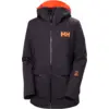 Image de Helly Hansen - Whitewall Lifaloft 3.0 Jacket - Veste ski femme Black Grape - XS