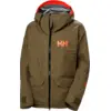 Image de Helly Hansen - Ridge Infinity Shell Jacket - Veste ski femme Sepia - S