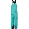 Image de Helly Hansen - Helly Hansen Powderqueen Bib 2.0 Pant - Salopette ski femme Green - L